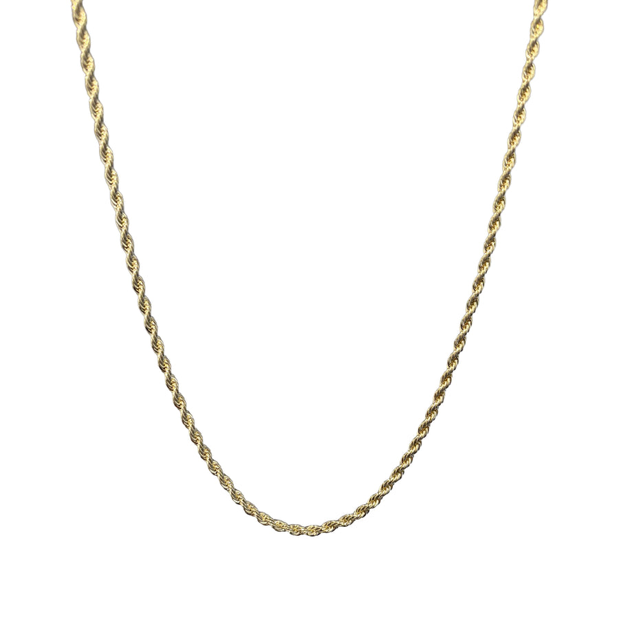 Midas Rope Chain Sports Necklace | Gold