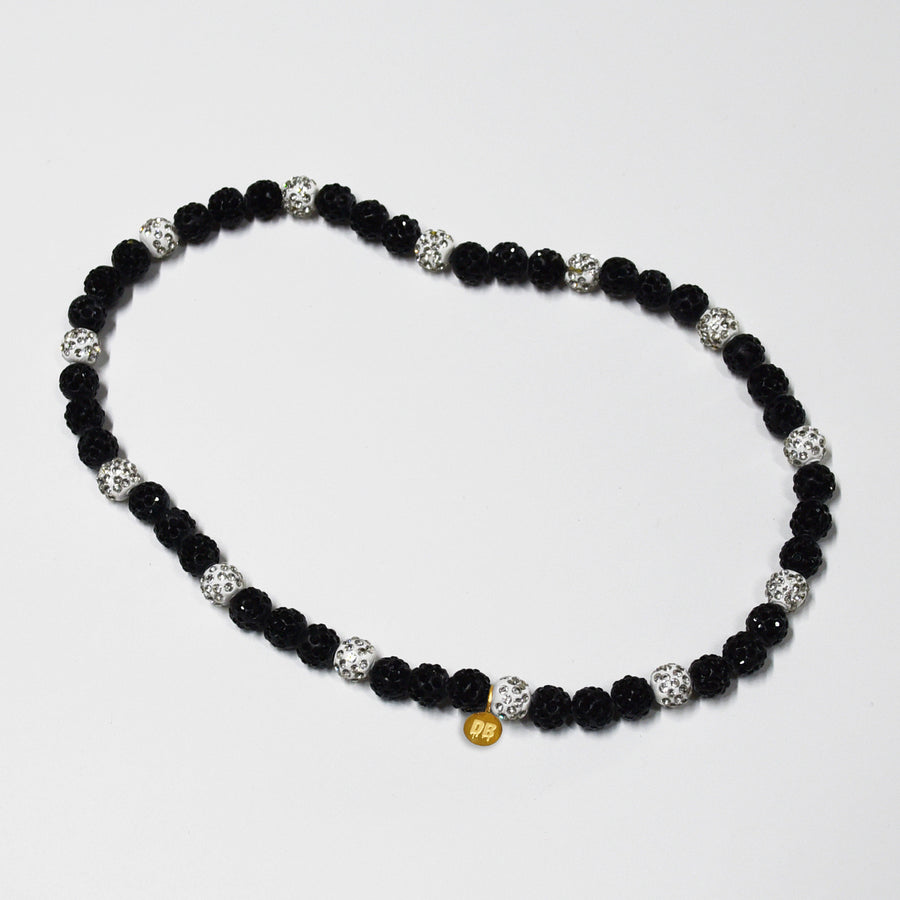 Shadow Drip – Black & White Team Spirit Necklace